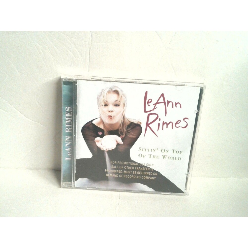 LeAnn Rimes Sittin' On Top of The World Promo CD 1998 Curb Records